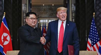 Трамп поведал об отношениях с Ким Чен Ыном