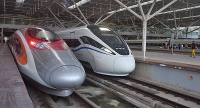 В Китае запустили скоростной поезд до Гонконга