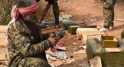 В Сирии обнаружены склады боевиков с западным оружием