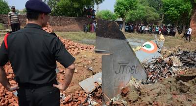 Истребитель ВВС Индии потерпел крушение