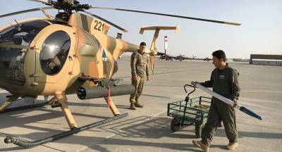 Талибы взяли ответственность за крушение вертолёта