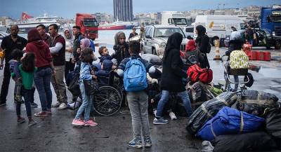 В греческом лагере мигрантов погиб человек