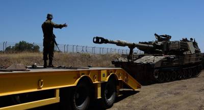 Израиль развертывает танки на границе с Ливаном
