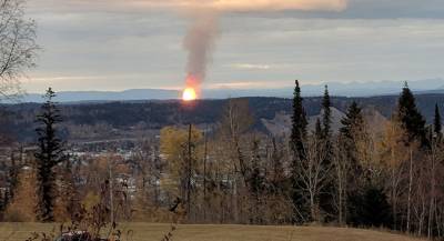 Газопровод взорвался в Канаде
