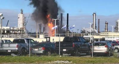 В Канаде произошёл взрыв на заводе по переработке нефти