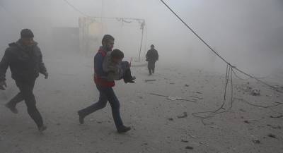 Десятки человек погибли при ударах коалиции по Сирии