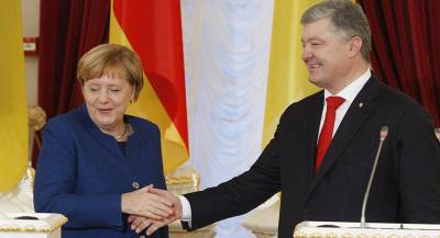 Меркель заговорила по-украински в Киеве